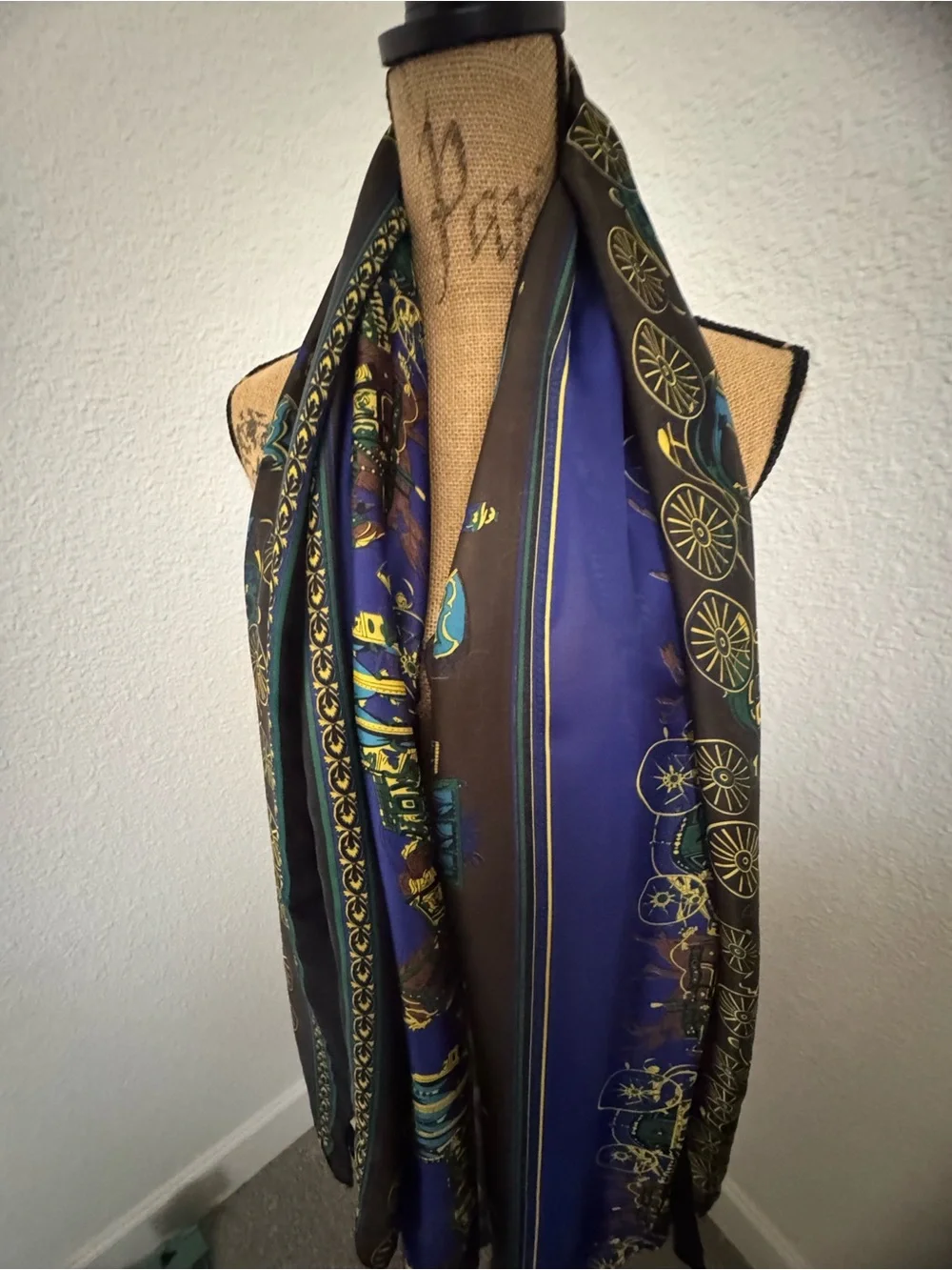 Hermes Silk Scarf